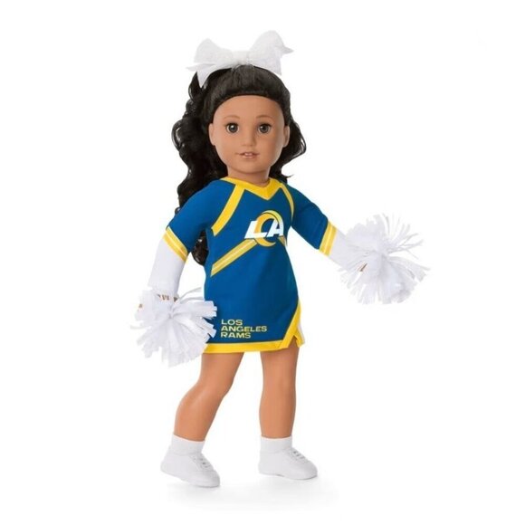NIB American Girl 18" Doll Outfit Los Angeles Rams Fan Gear Collection NFL - Picture 5 of 7